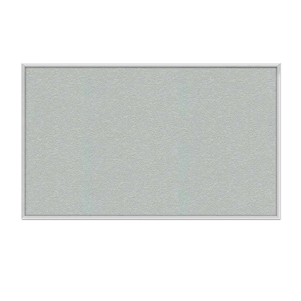 Ghent Aluminum Frame Vinyl Bulletin Board, 18" x