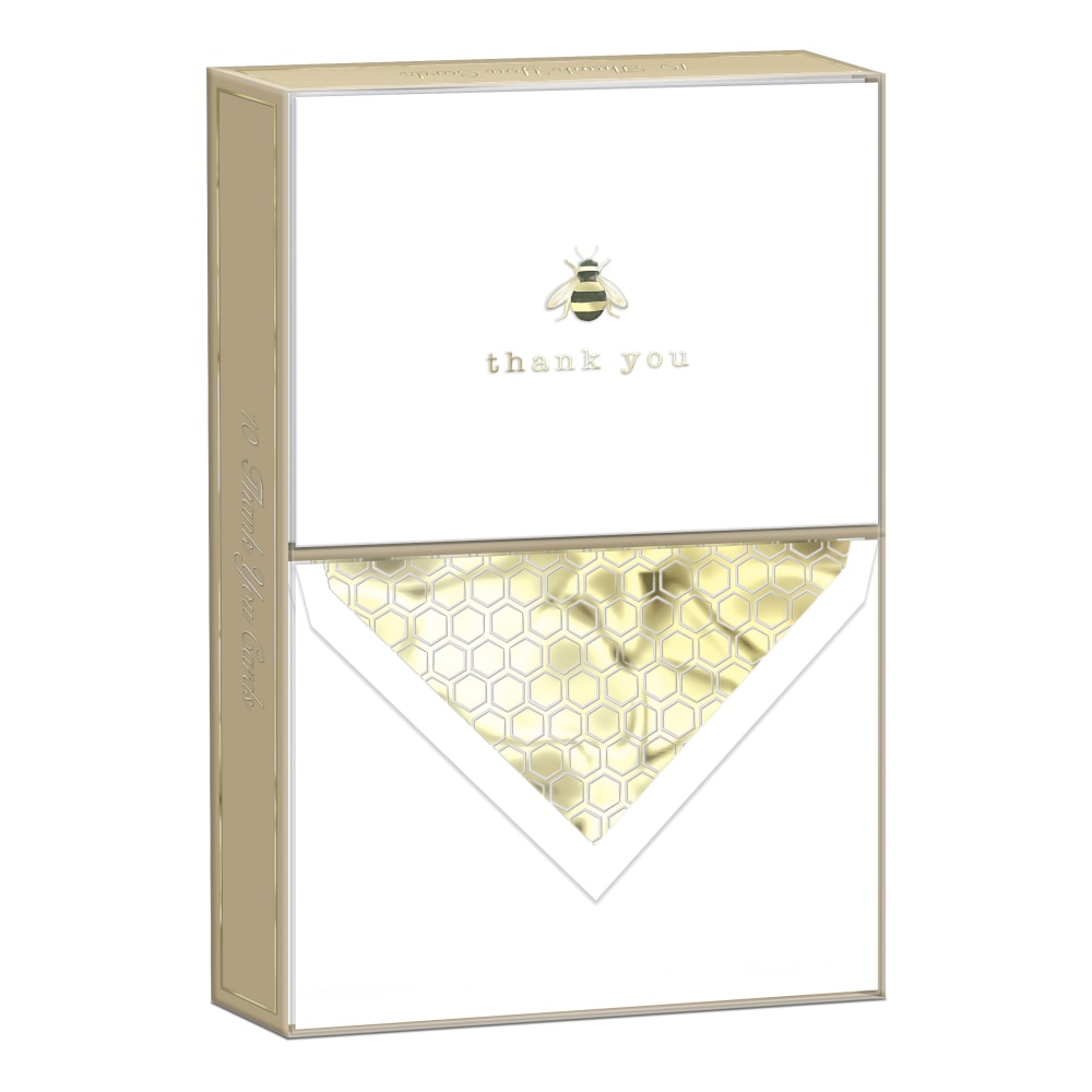 Punch Studio Elegant Thank You Note Cards With