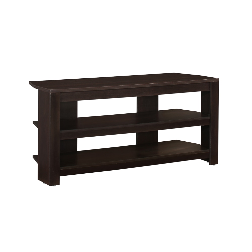 Monarch Specialties TV Stand, 3-Shelf, For Flat-Panel TVs