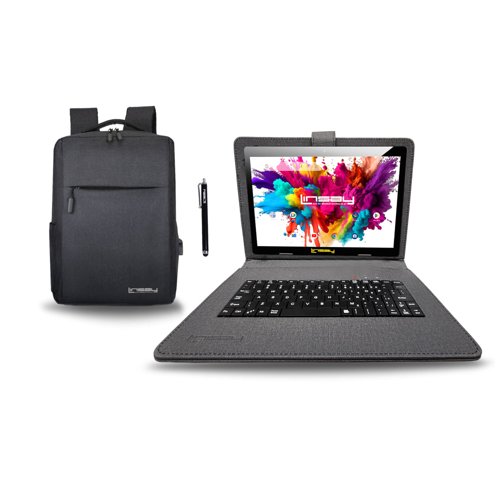Linsay Octa Core Tablet, 10.1”, 4GB Memory, 128GB