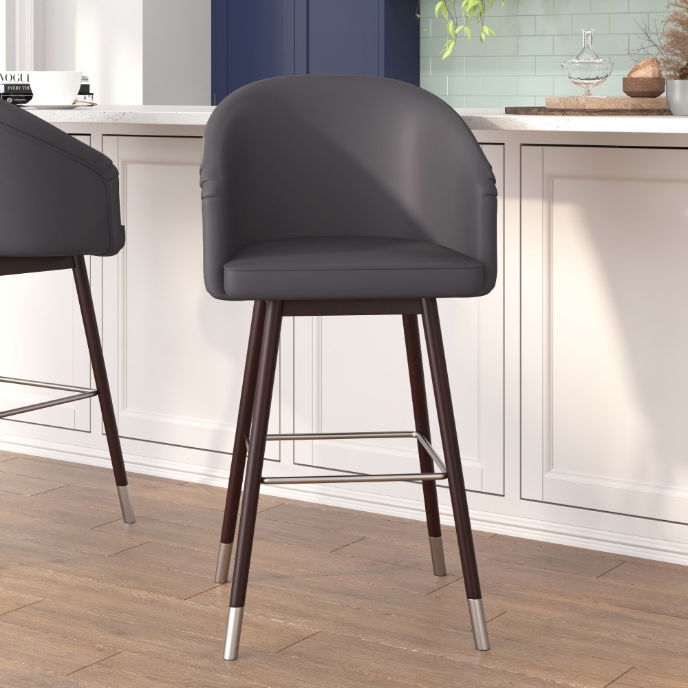 Flash Furniture Margo Commercial-Grade Mid-Back Modern Bar