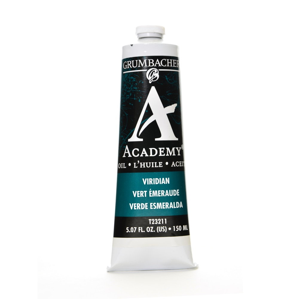 Grumbacher Academy Oil Colors, 5.07 Oz, Viridian Hue,