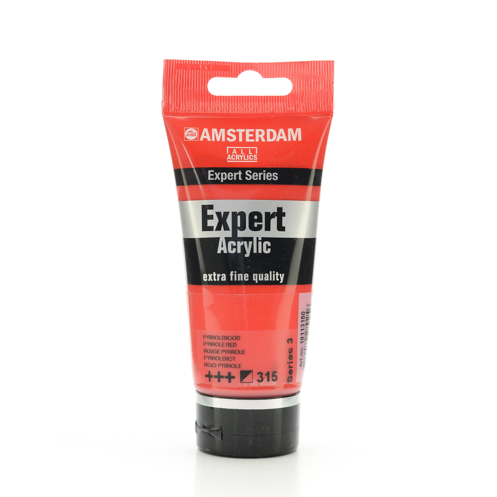 Amsterdam Expert Acrylic Paint Tubes, 75 mL, Pyrrole