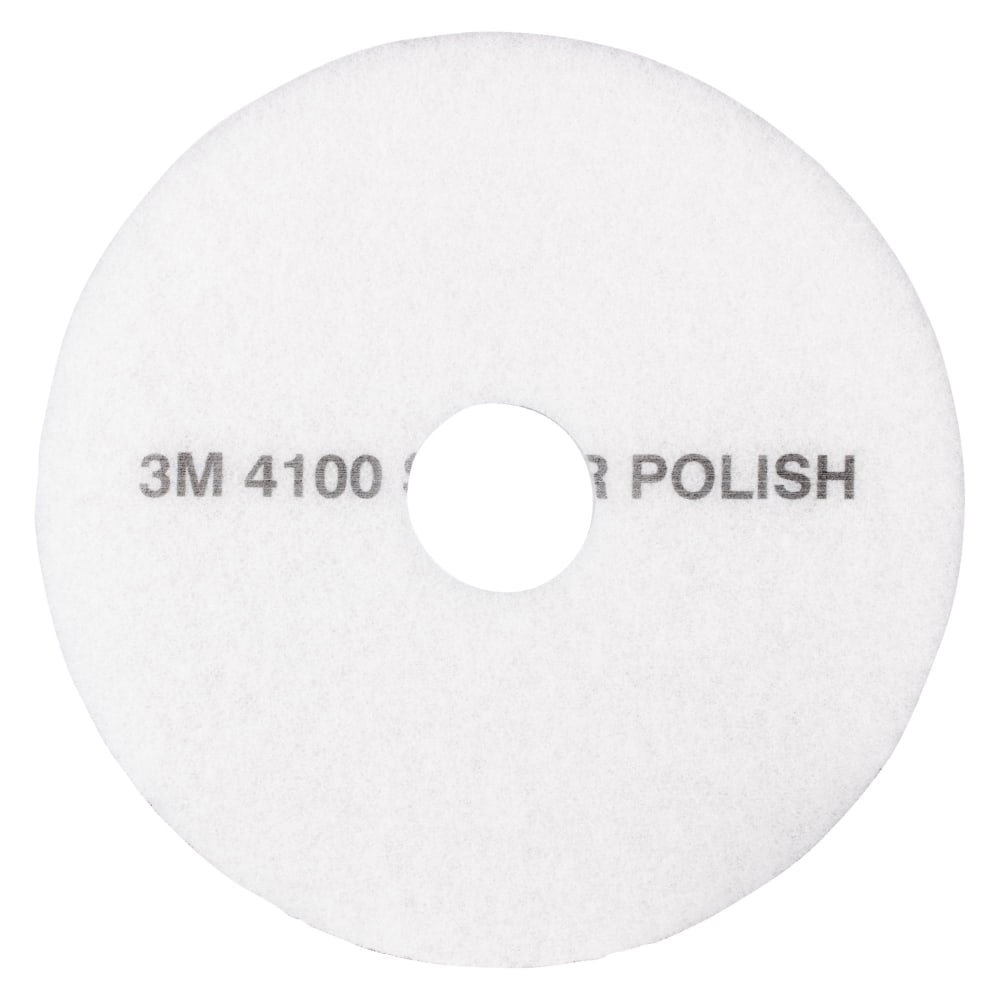3M™ 4100 Super Polishing Floor Pads, 20" Diameter,