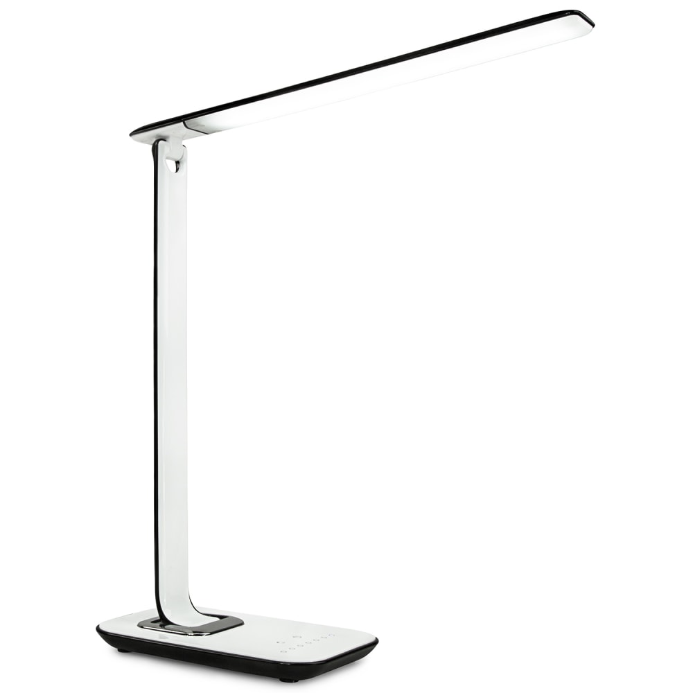 Mount-It! Turcom Relaxalight LED Desk Lamp, 28-1/2”H, White