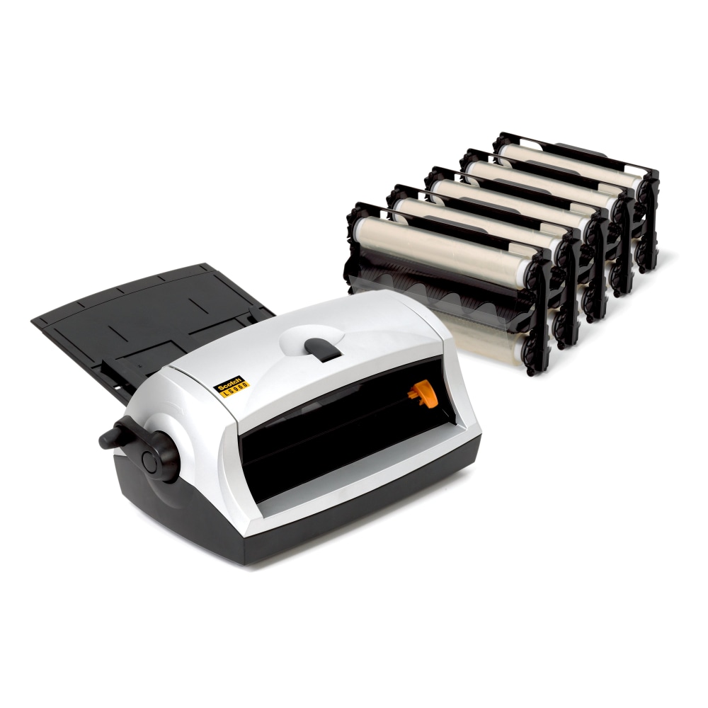 Scotch Cold Laminating Machine 8.5" Laminator Value Pack,