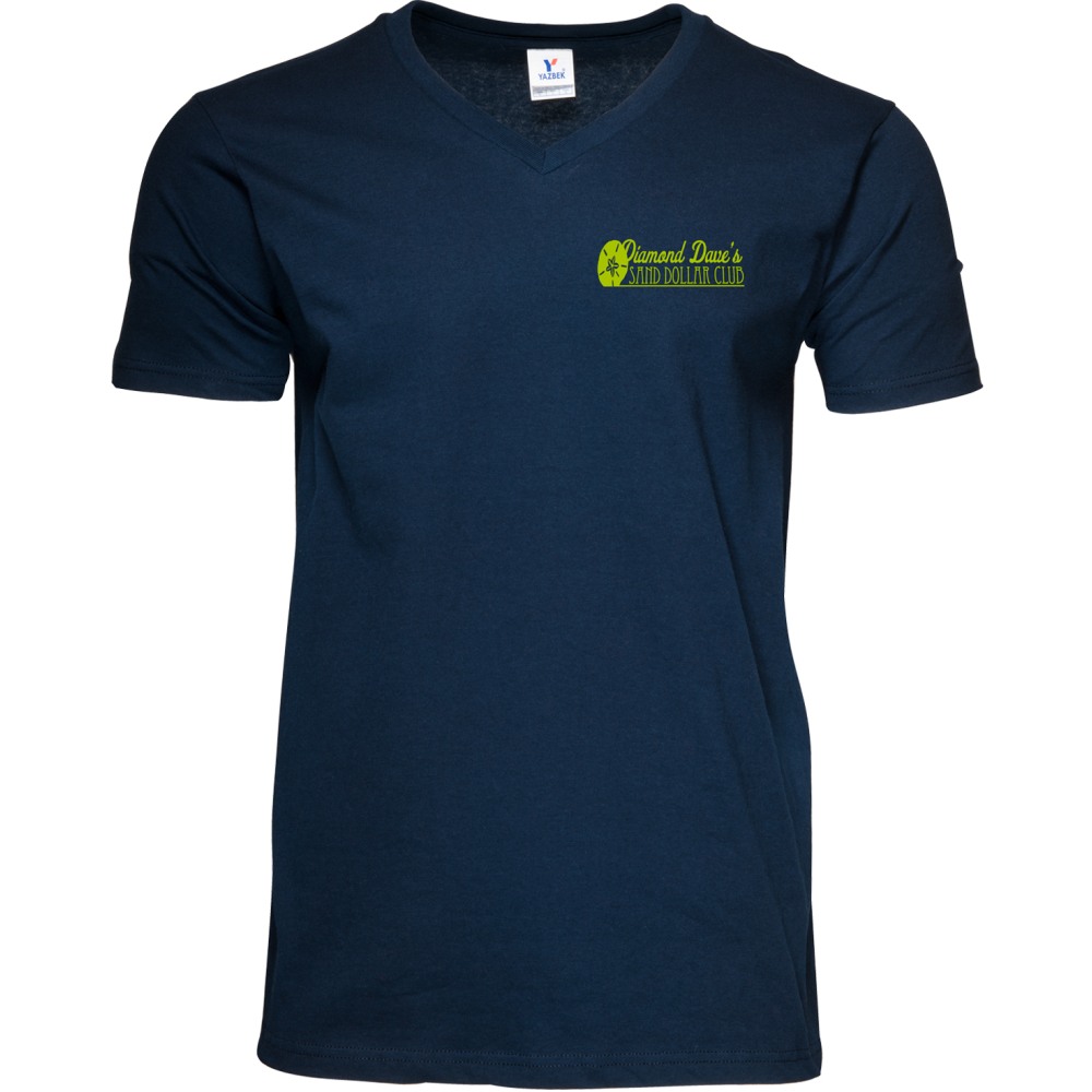 Men&#x27;s Cotton V-neck T-shirt