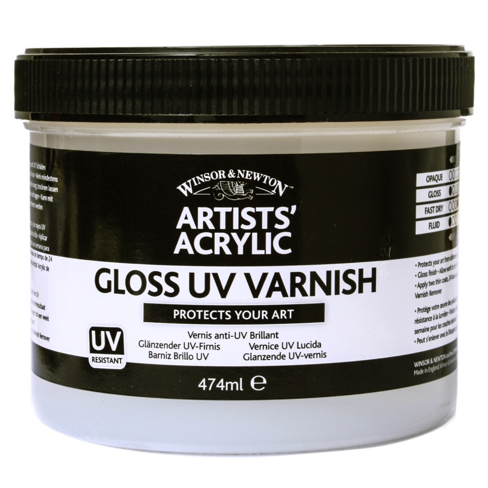 Winsor & Newton Artists&#x27; Acrylic UV Varnish, Gloss,