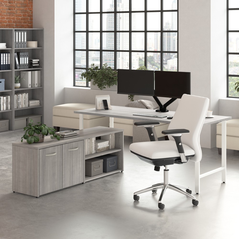 Bush Business Furniture Hustle 72"W Computer Desk and