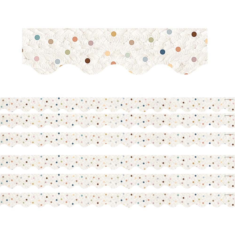 Teacher Created Resources Scalloped Border Trim, Everyone Is