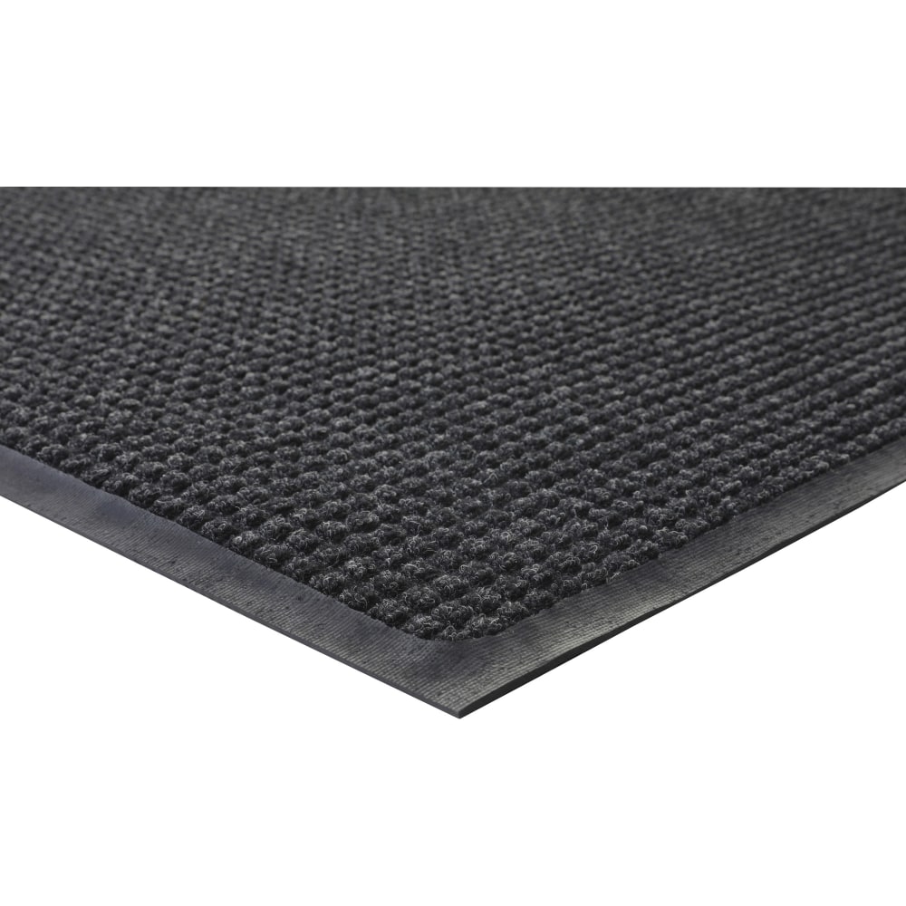Genuine Joe Waterguard Mat, 4&#x27; x 6&#x27;, Charcoal
