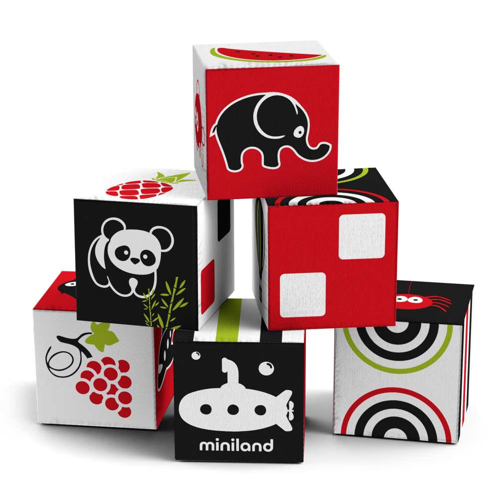 Miniland Educational First Senses 6 Cubes Set