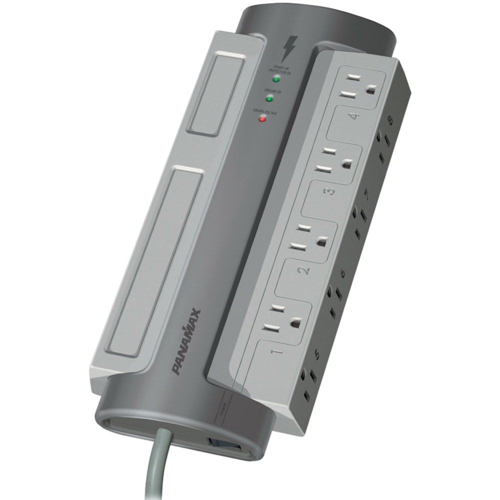Panamax MAX M8-EX 8-Outlet Surge Protector With Circuitry