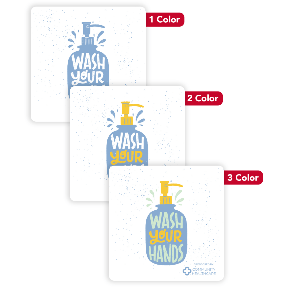 Custom 1, 2 Or 3 Color Printed Labels/Stickers,