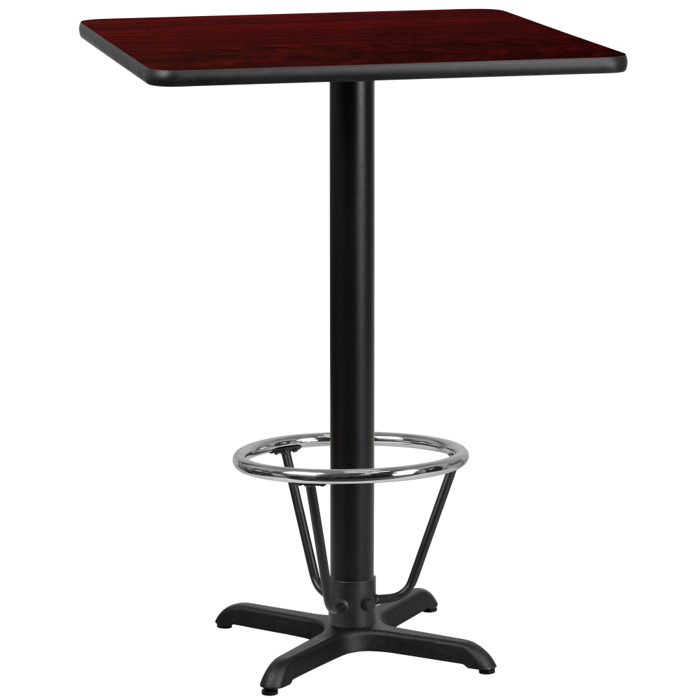 Flash Furniture Square Laminate Table Top With Bar-Height