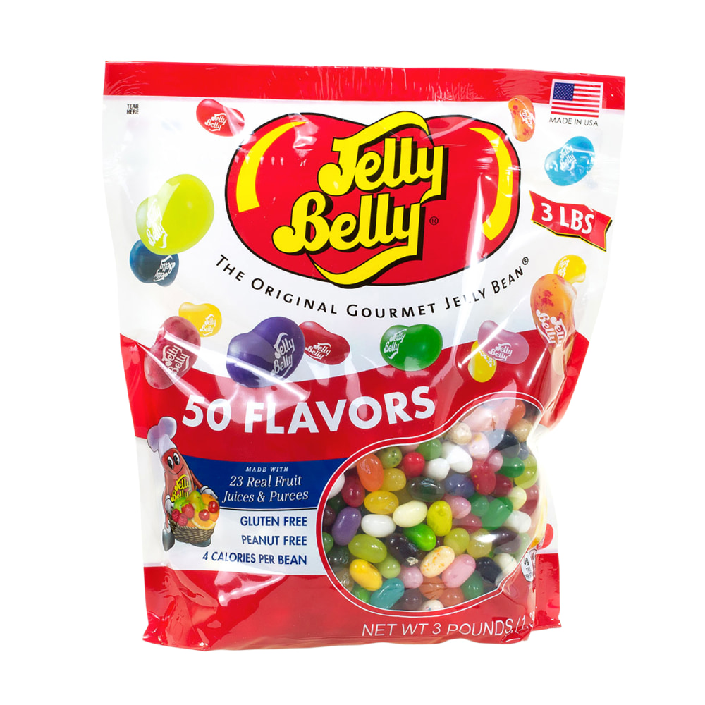 Jelly Belly® Jelly Beans 50-Flavor Assortment, 3-Lb Case