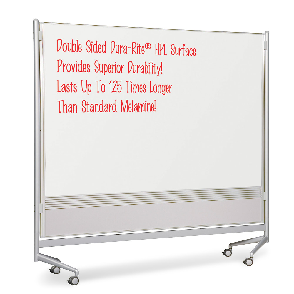 Balt® Best Rite® Mobile Dry-Erase Whiteboard Double-Sided