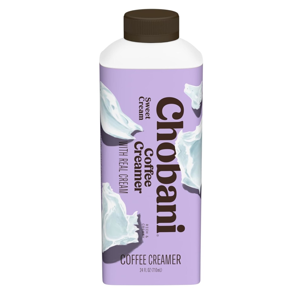 Chobani Sweet Cream Coffee Creamer, 24 Oz, Total