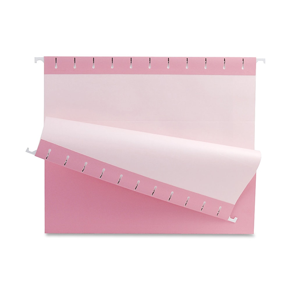 Oxford® Breast Cancer Awareness Hanging Folders, Letter Size,