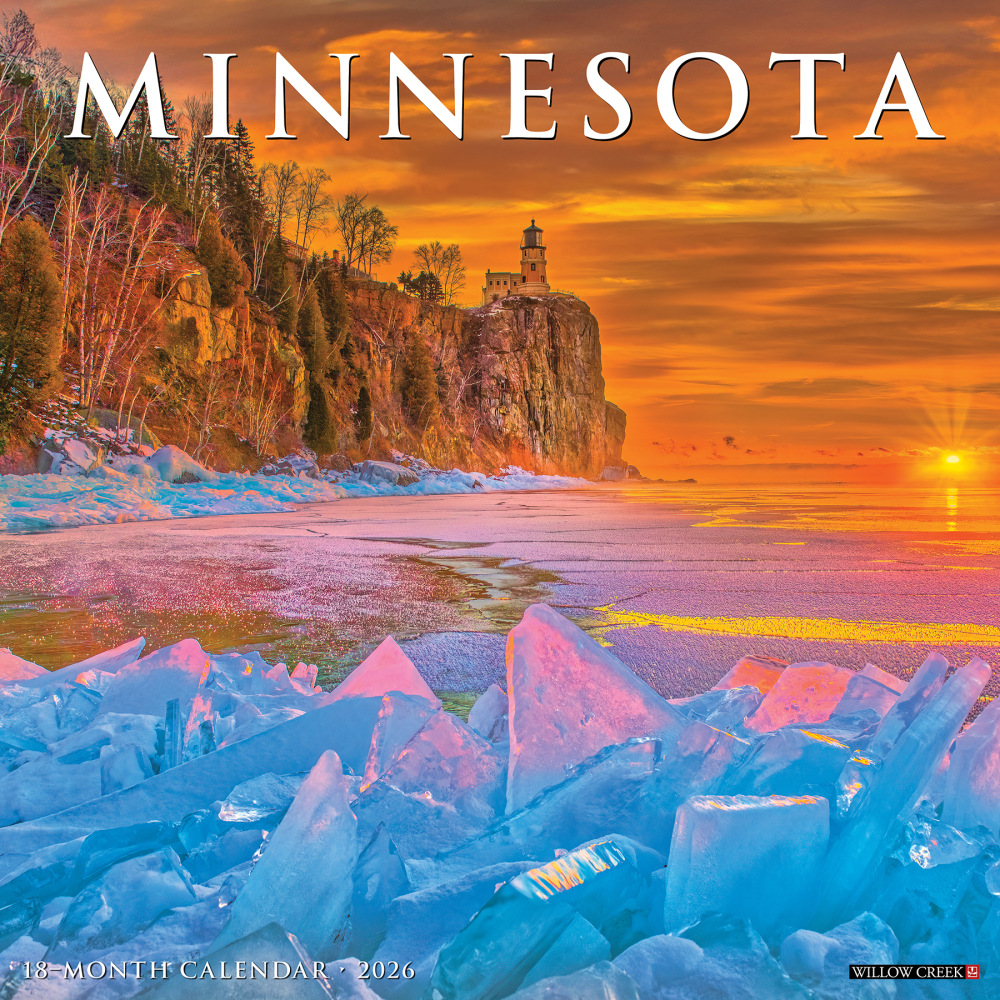 2026 Willow Creek Press Scenic Monthly Wall Calendar,