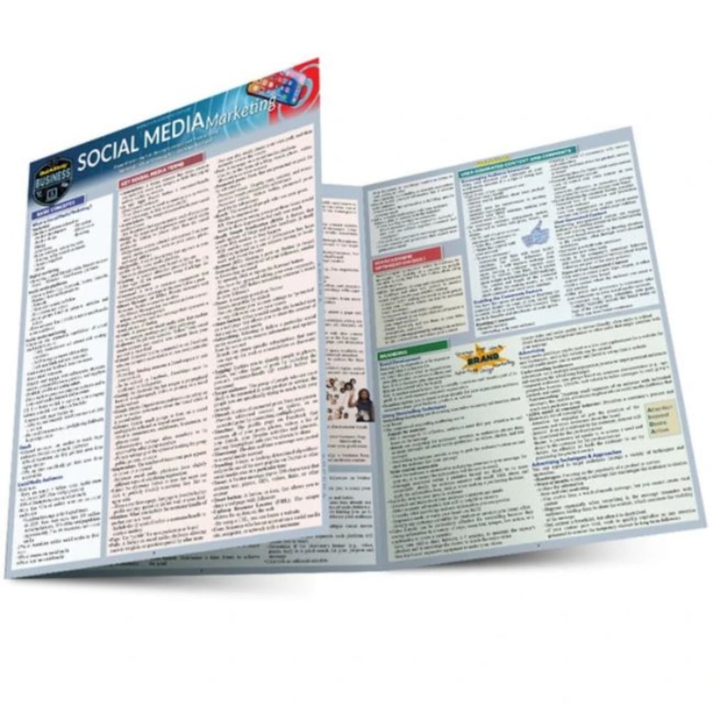 QuickStudy Guide, Social Media Marketing, Total Qty 1