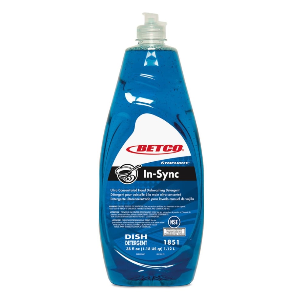 Betco® InSync Super Concentrated Hand Dishwashing Detergent,