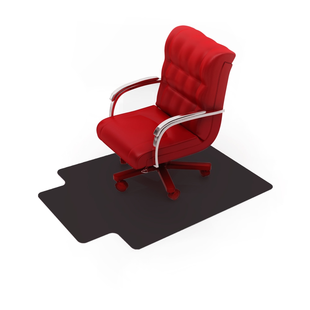 Floortex® Advantagemat® Vinyl Lipped Chair Mat for Hard