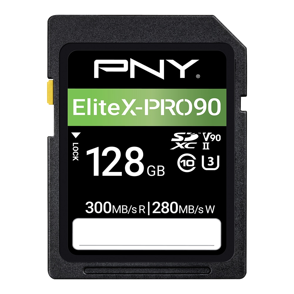 PNY EliteX-PRO90 Class 10 U3 V90 UHS-II SDXC