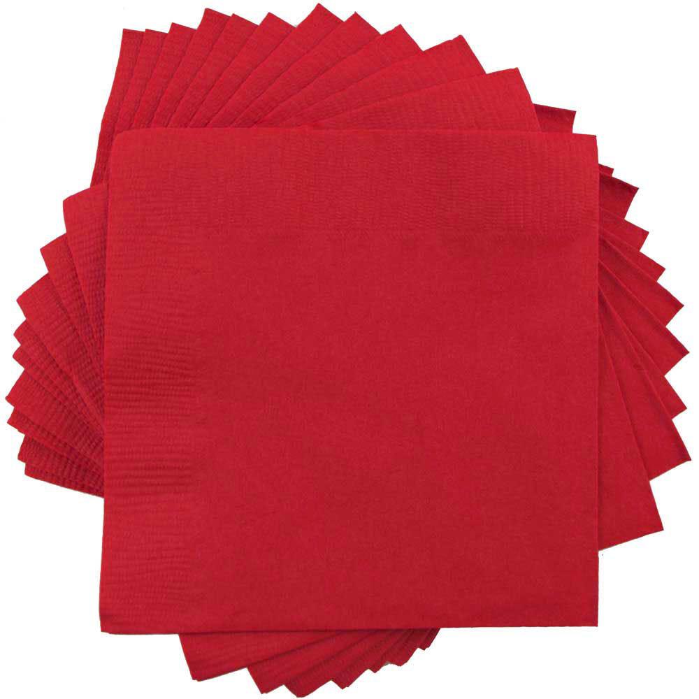 JAM PAPER Small Beverage Napkins - 5 x