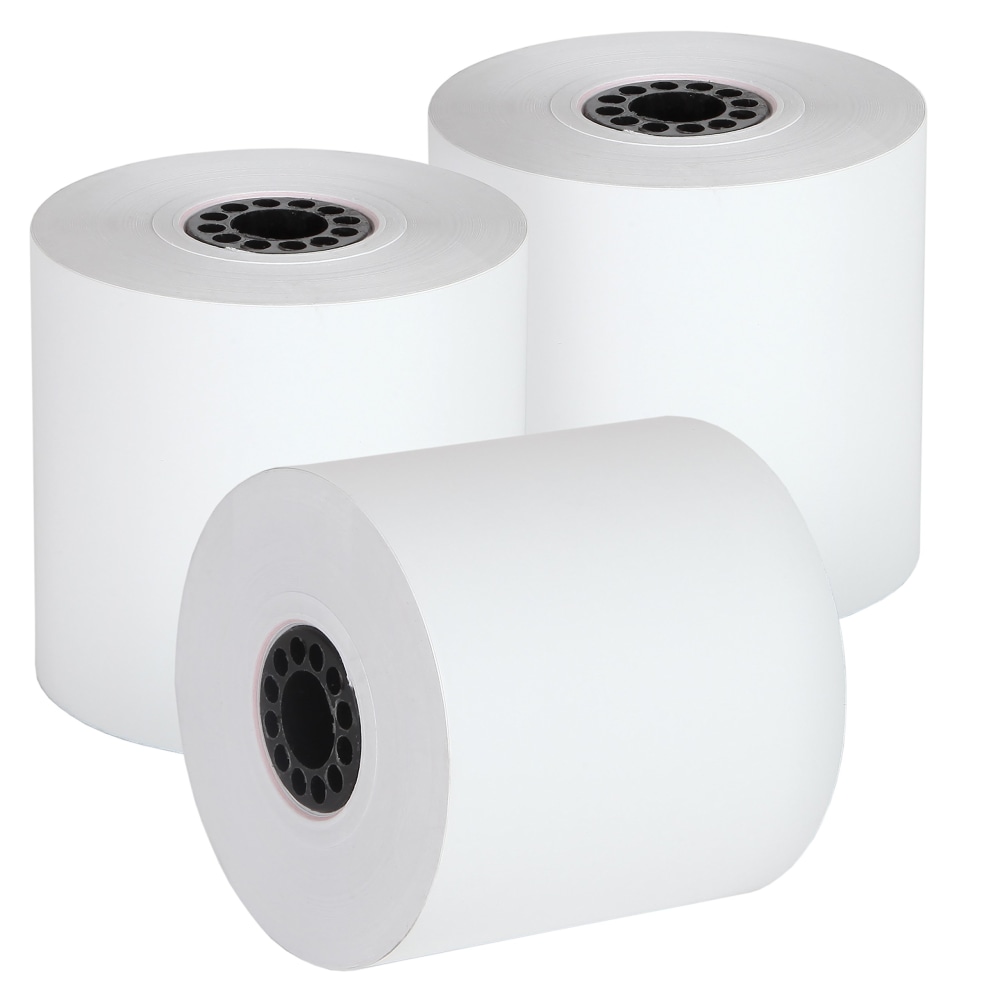 Alliance Phenol-Free Thermal POS Rolls, 3-1/8" x 230&#x27;,