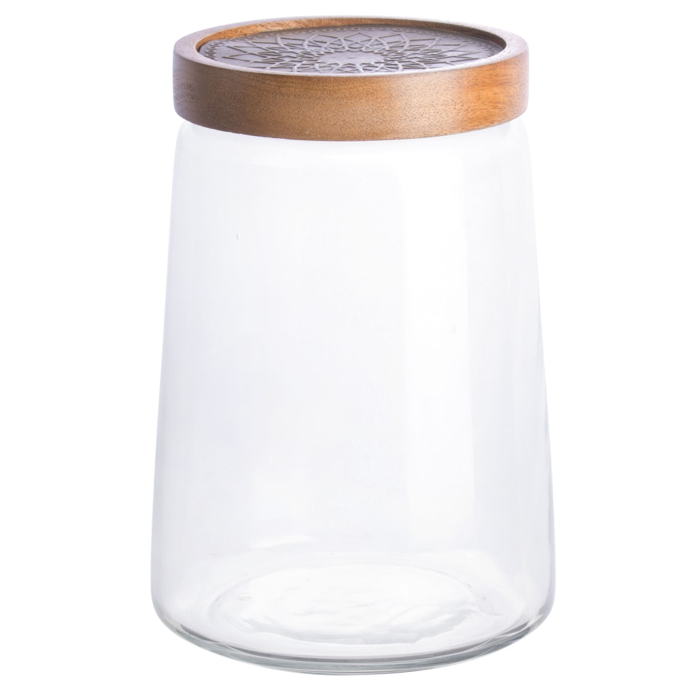 Cravings By Chrissy Teigen Glass Canister With Wood
