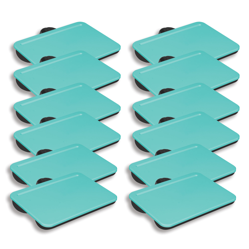 LapGear Compact Lap Desks, Aqua Sky, Pack Of