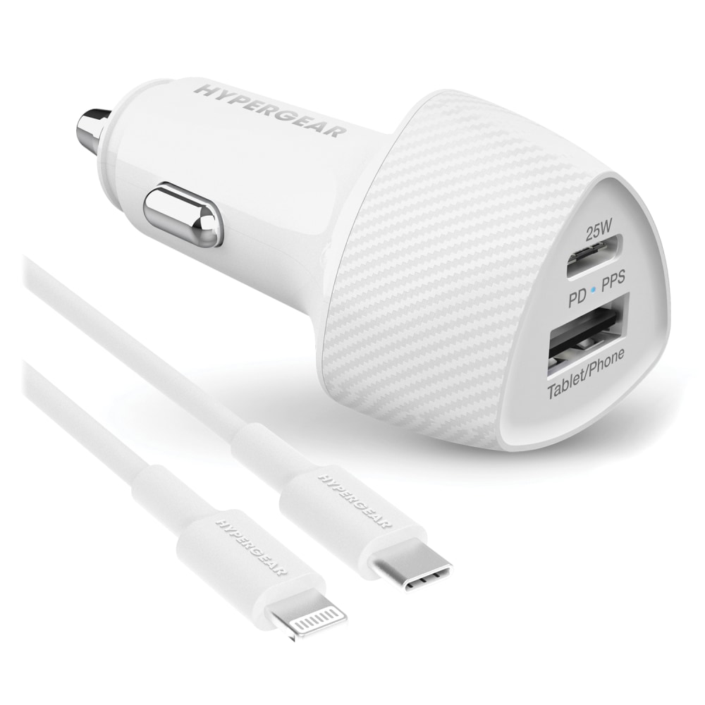HyperGear SpeedBoost Dual-Outpost Lightning Car Kit For Apple