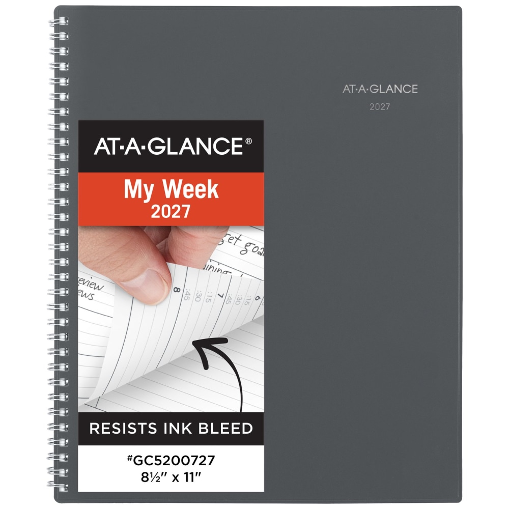 AT-A-GLANCE® DayMinder® 2027 Weekly Monthly Appointment Book