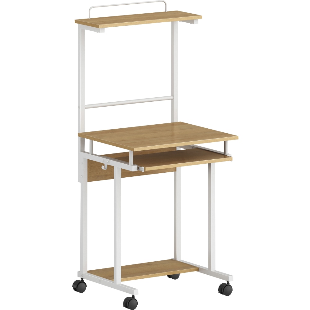 NuSparc 2-Shelf Computer Mobile Workstation, 53-1/2”H x 23-7/10”W