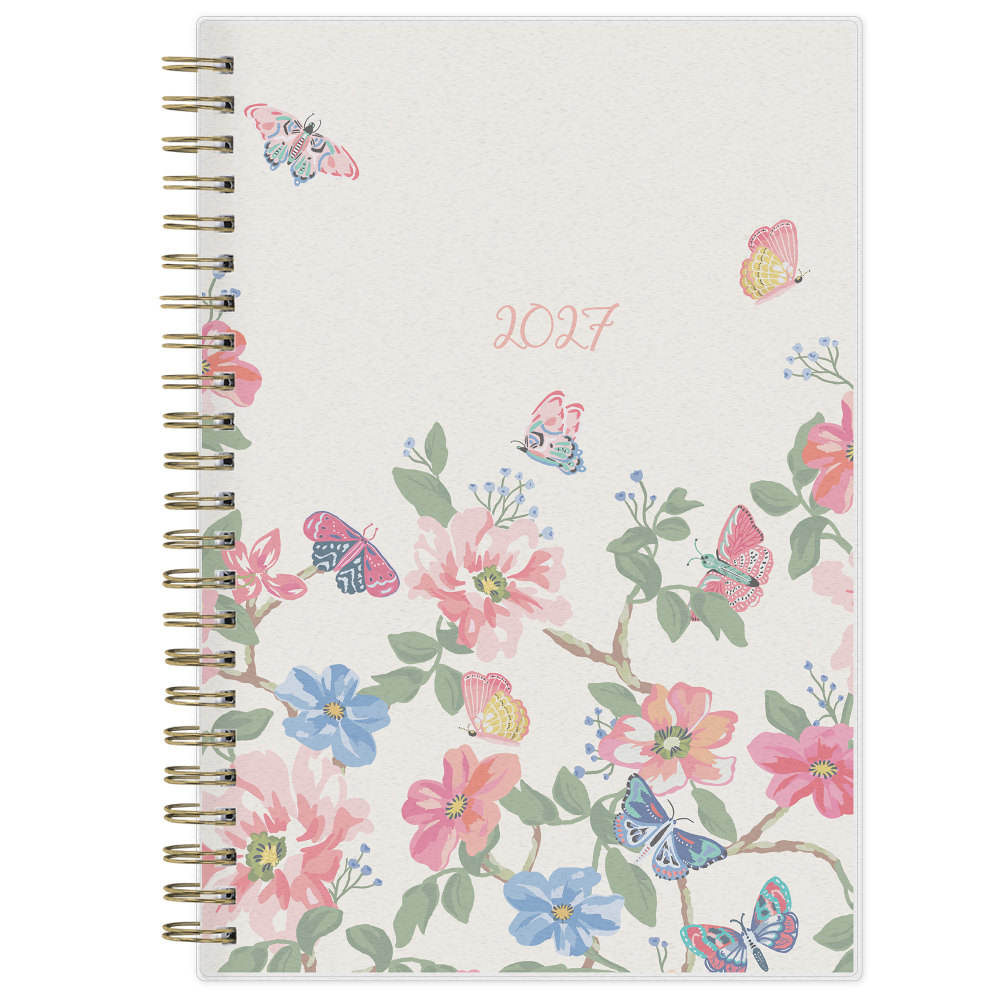 2027 Blue Sky Fly By Weekly/Monthly Planning Calendar,
