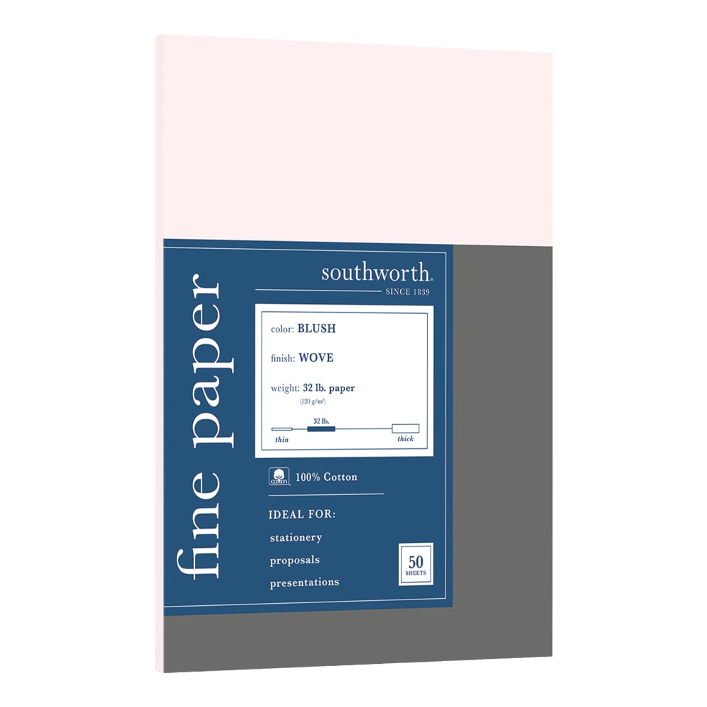 Southworth® 100% Cotton Business Paper, Letter Paper Size,