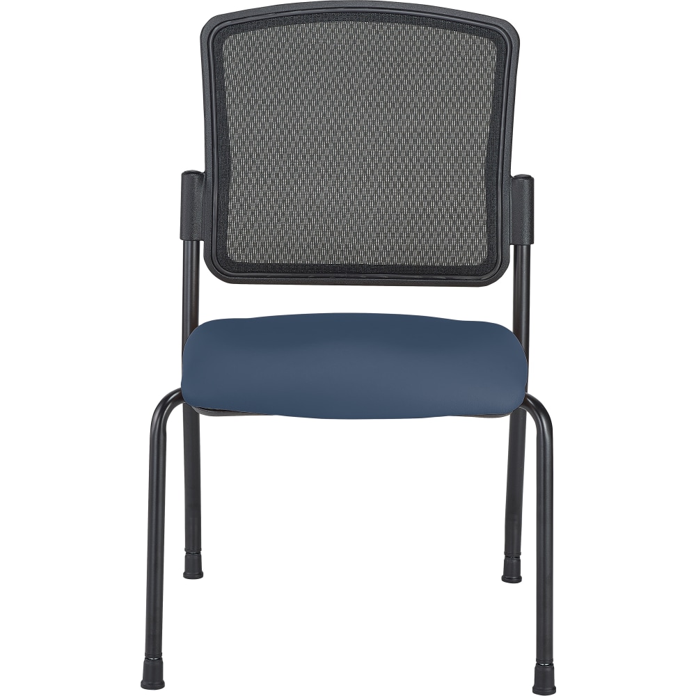 WorkPro® Spectrum Series Mesh/Vinyl Stacking Guest Chair with