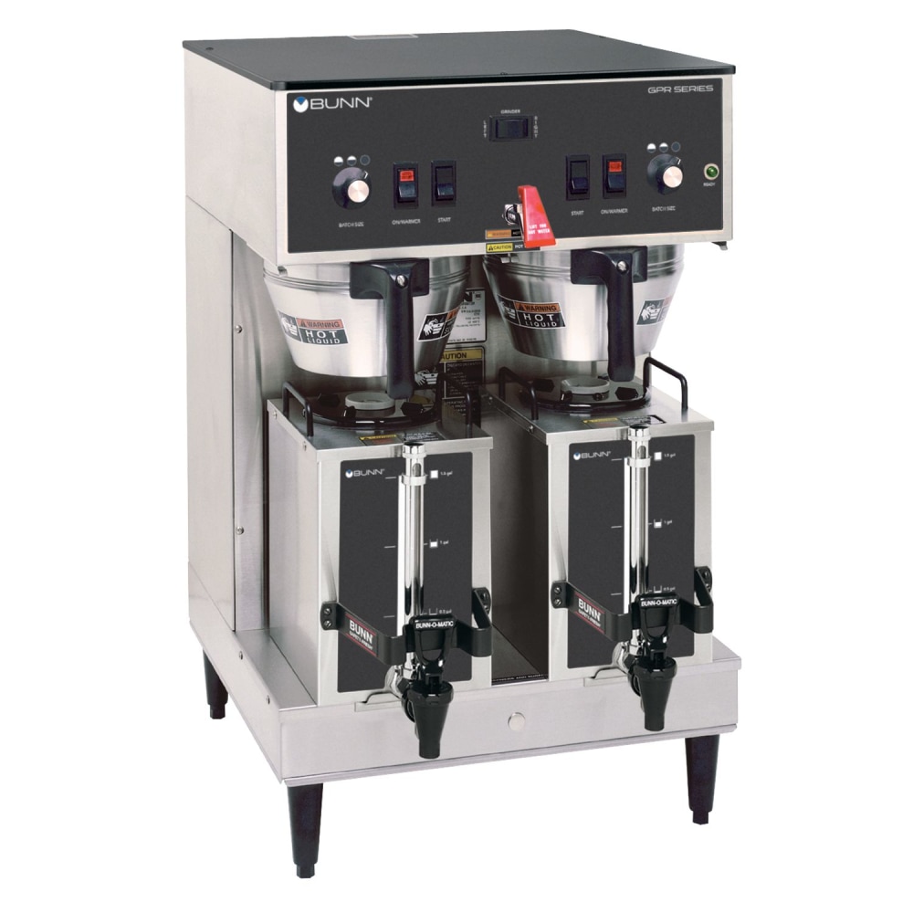 BUNN Dual GPR 120/240V 302-Cup Coffeemaker, Stainless Steel