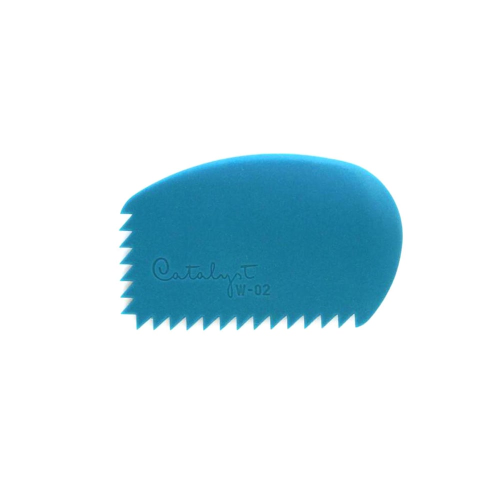 Princeton Catalyst Silicone Tools, Wedge, #2, Blue, Pack