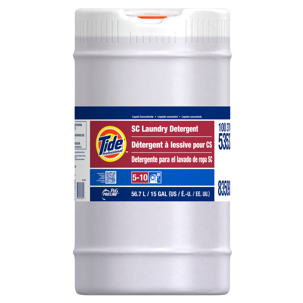 Tide Professional SC Laundry Detergent, Closed Loop, 15