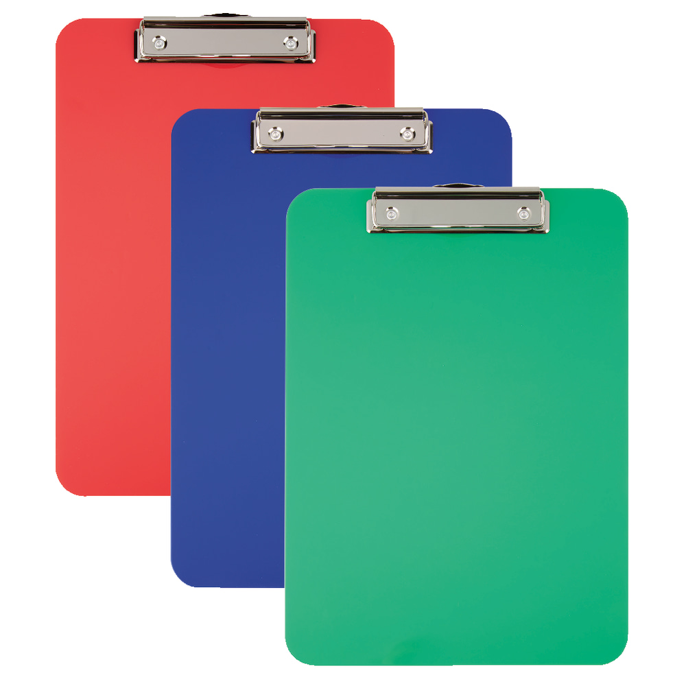 Office Depot® Brand Acrylic Clipboard, 9" x 12-1/2",