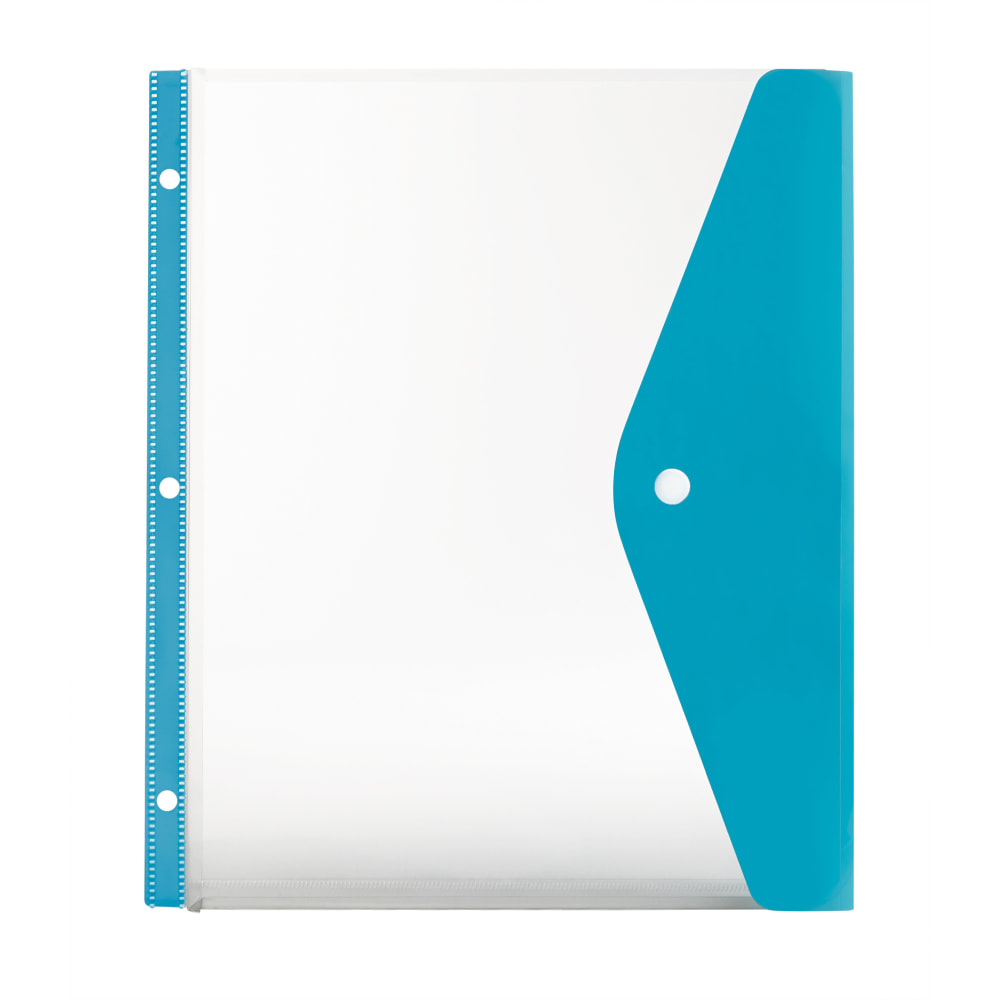 Office Depot® Brand Side-Load Binder Pocket, Letter Size,