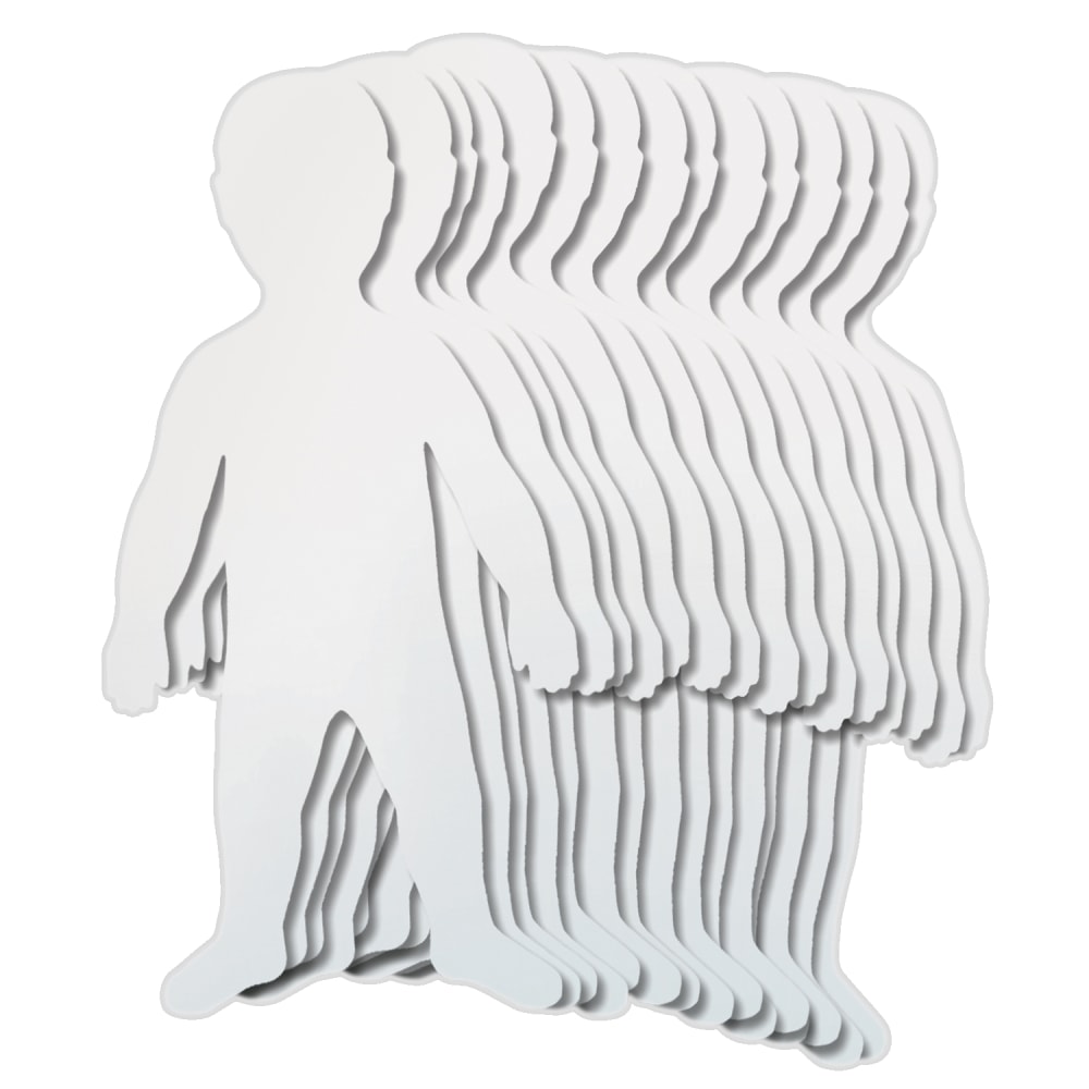Roylco® Big Huge Kid Fingerpaint Paper Shapes, 18"