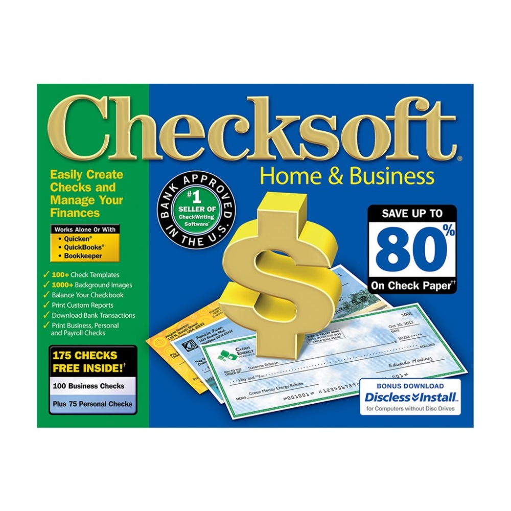 Avanquest Checksoft Home & Business License + 1