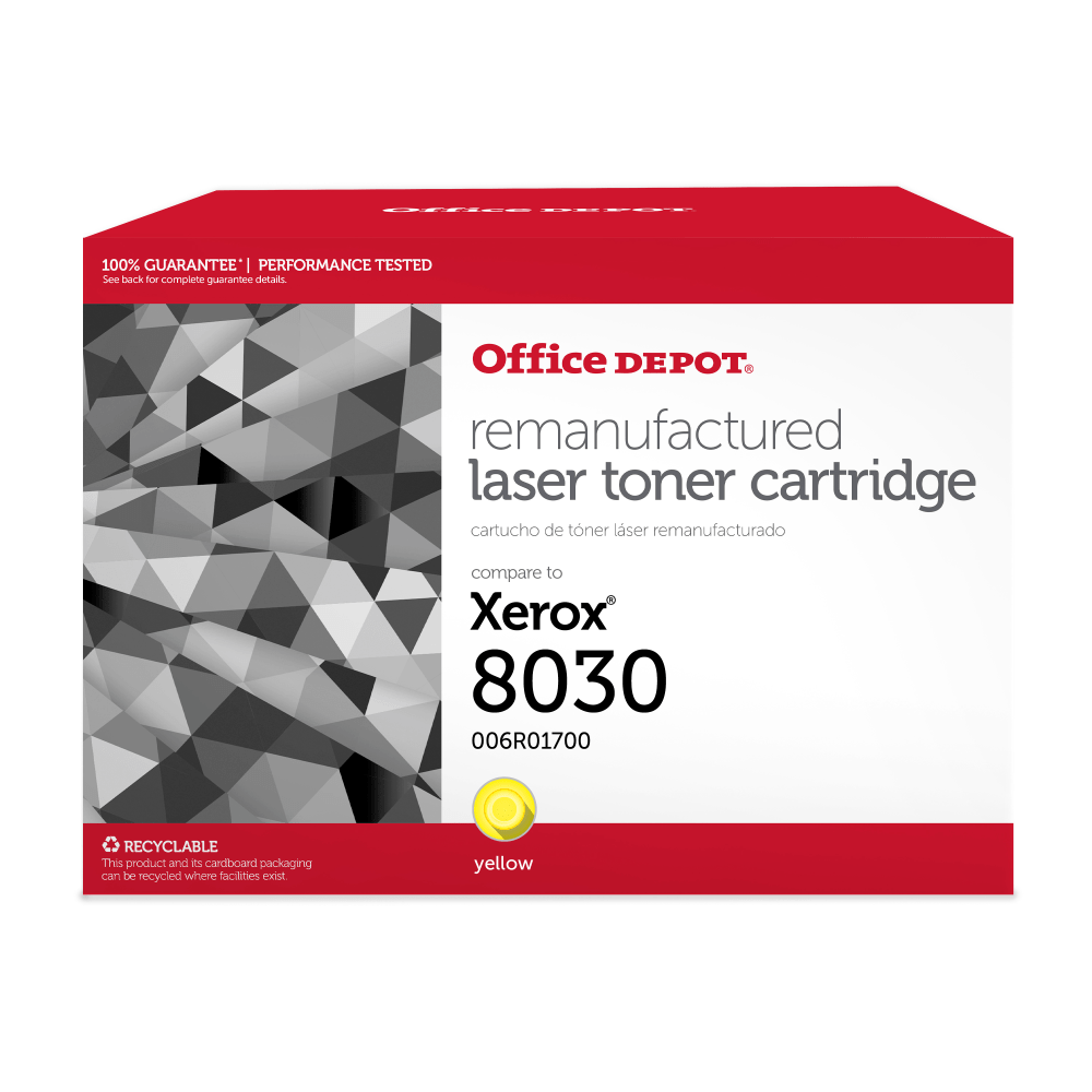 Office Depot® Remanufactured Yellow Toner Cartridge Replacement