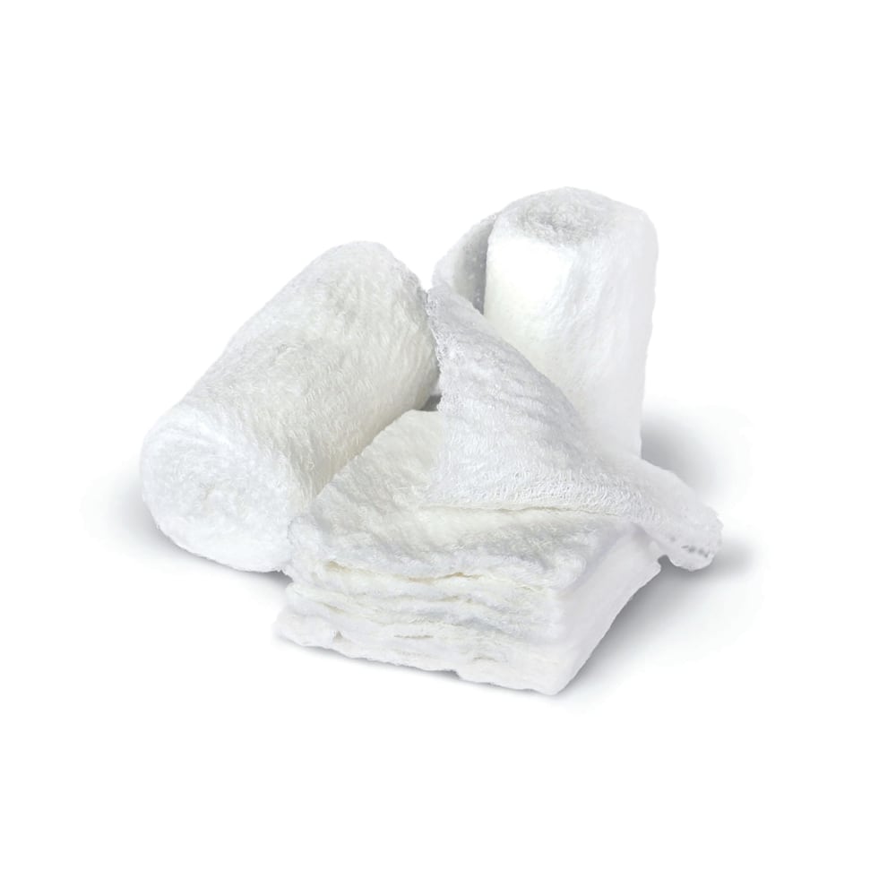 Medline Sterile Bulkee Super Fluff Sponge - 6"