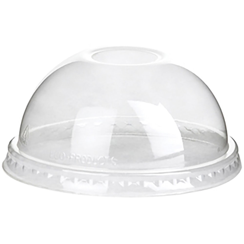 Eco-Products GreenStripe Cold Cup Lids, Dome, 9-24 Oz,