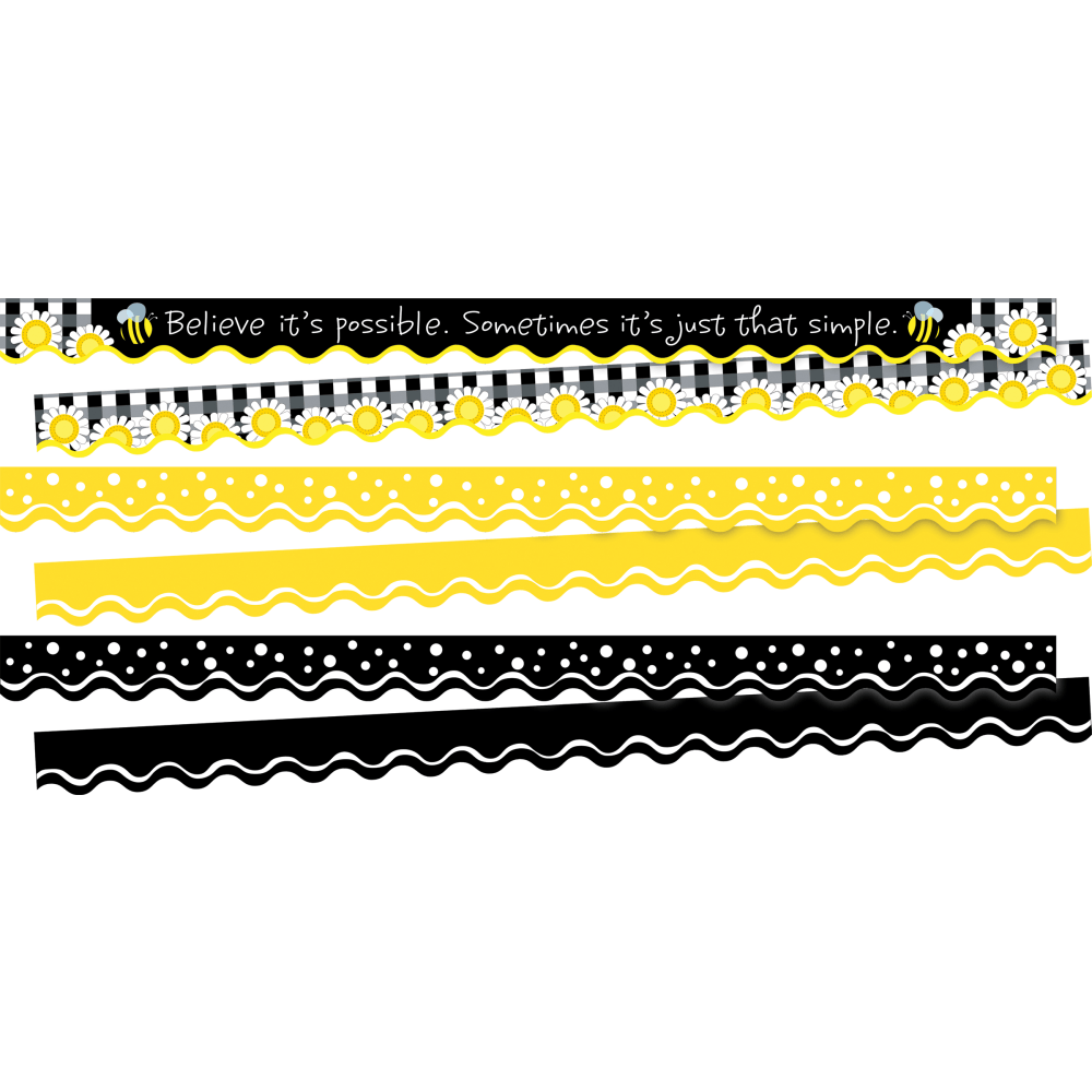 Barker Creek Double-Sided Scalloped Borders, Believe it's