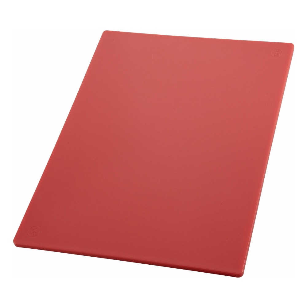 Winco Polyethylene Cutting Board, 1/2"H x 12"W x